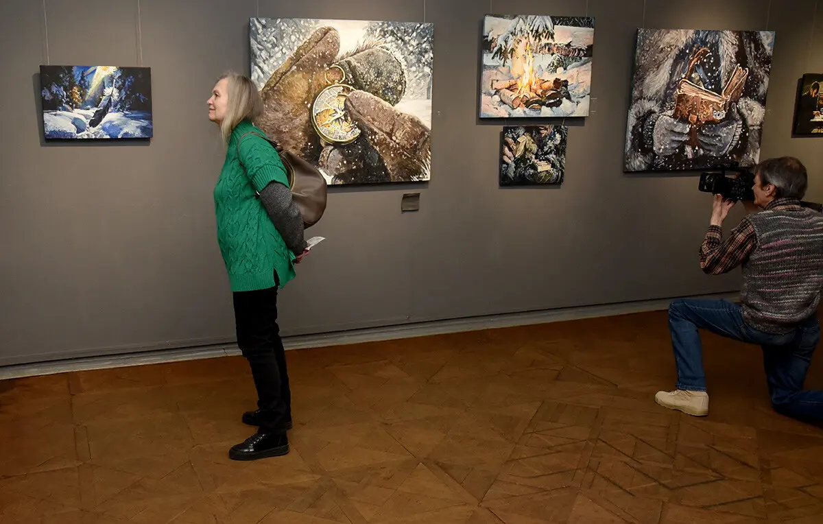 Мистецька рефлексія на темряву і холод: Анатолій Варваров презентував проєкт про зиму в умовах війни 6