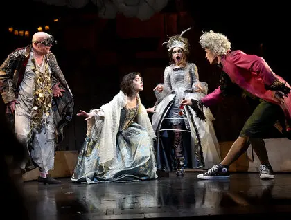 Мольєр у Києві вистава Скупий про правду, гроші та ілюзії - фоторепортаж 11