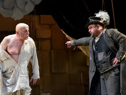 Мольєр у Києві вистава Скупий про правду, гроші та ілюзії - фоторепортаж 8