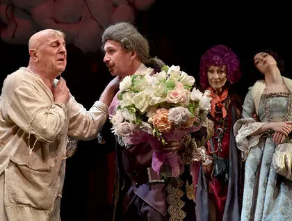 Мольєр у Києві вистава Скупий про правду, гроші та ілюзії - фоторепортаж 17