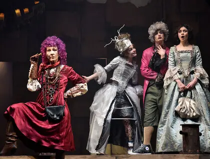 Мольєр у Києві вистава Скупий про правду, гроші та ілюзії - фоторепортаж 14