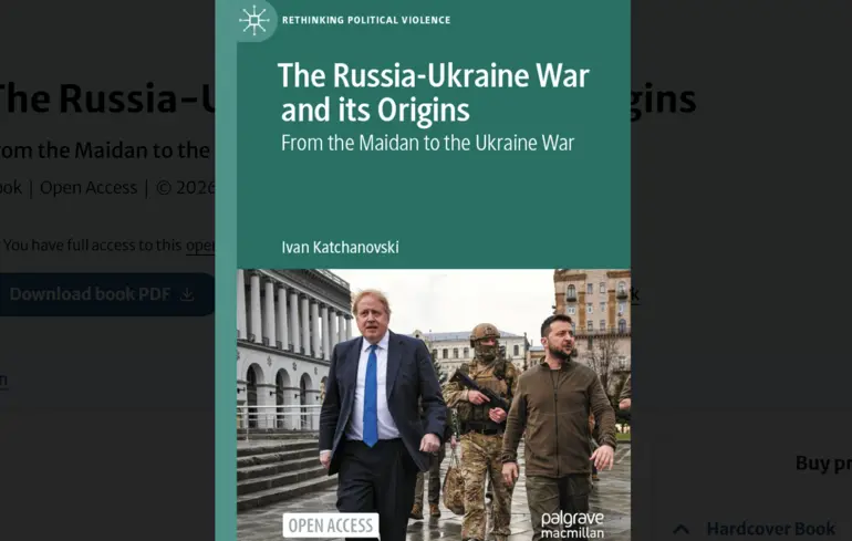 Науковці висловили занепокоєння щодо книги Качановського, яка стосується війни в Україні, вказуючи на наративи Кремля та спроби дезінформувати читачів. 1