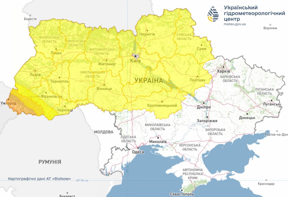 Небезпечні заморозки накриють Україну вже цієї ночі: температура впаде до -3&deg; (карта)