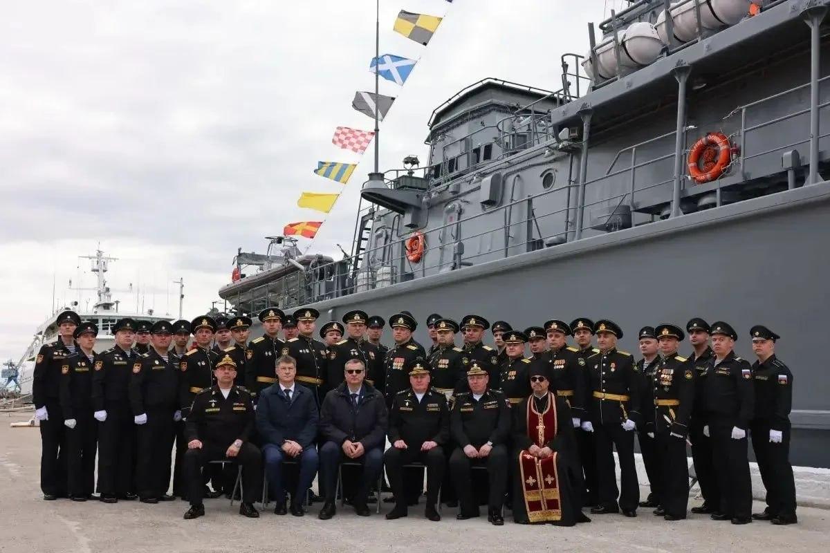 Російський флот отримав корабель "нового покоління", якому дали ім&rsquo;я "Полярний" (фото)