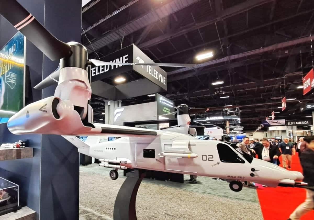 США показали концепт найпотужнішого конвертоплана, оснащеного крилатими ракетами