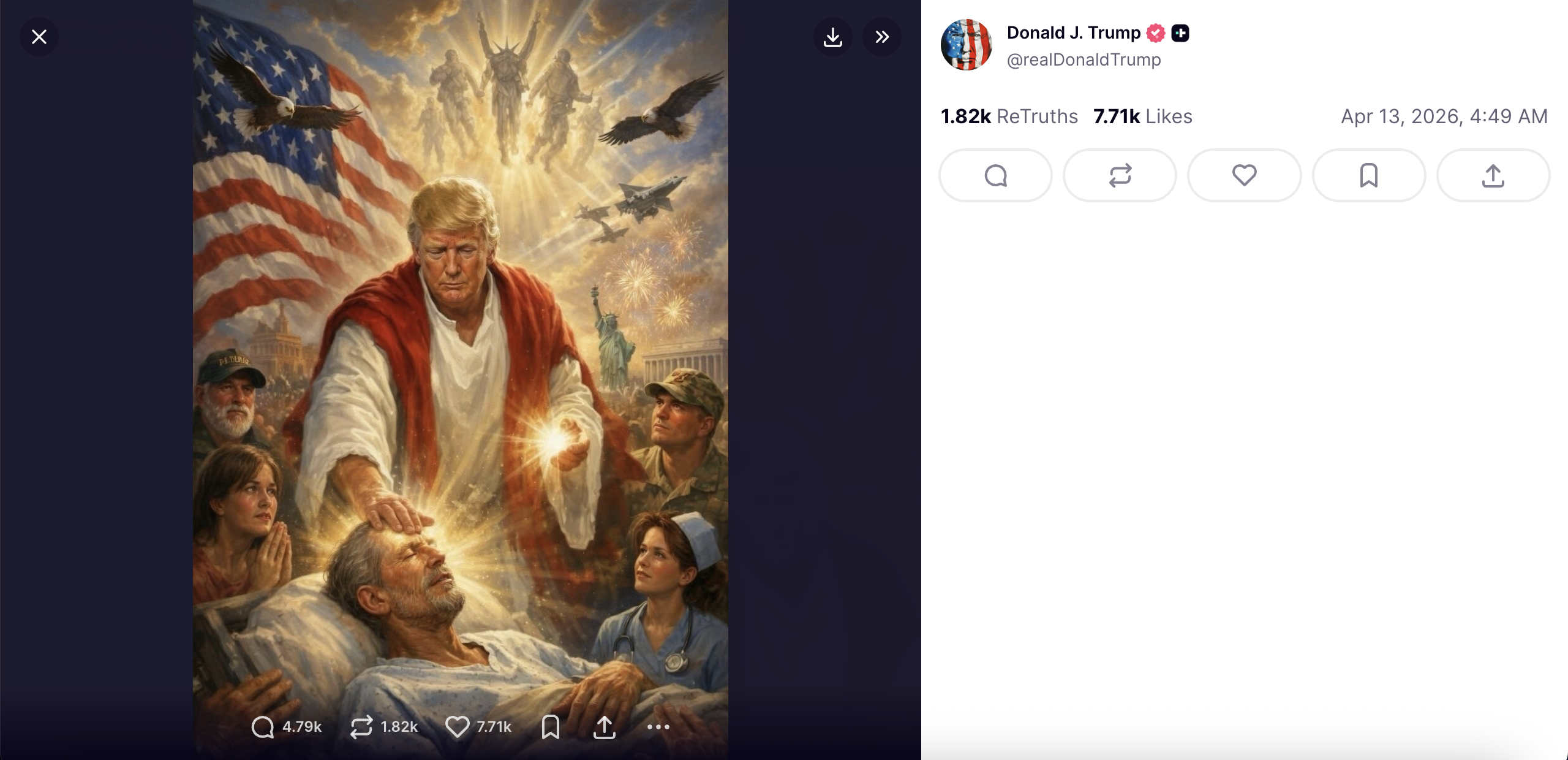 Трамп висловився про Папу Римського, охарактеризувавши понтифіка як слабку особистість. 2
