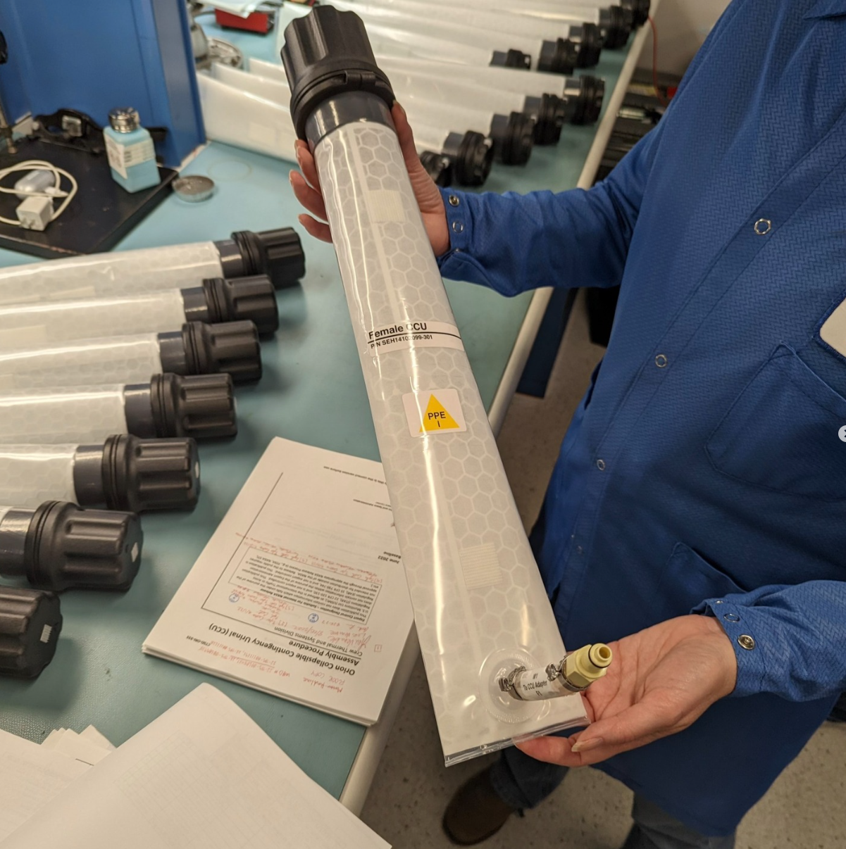 У космонавтів місії Артеміда стався збій у роботі туалету – в космосі замерзла сеча. У космонавтів місії Артеміда стався збій у роботі туалету – в космосі замерзла сеча. 3