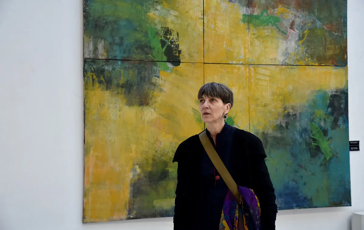 У Музеї Шевченка в Уиєві відкрилася виставка підсумків 30-річної роботи художників Бевзи, Лебединця та Литвиненка 9