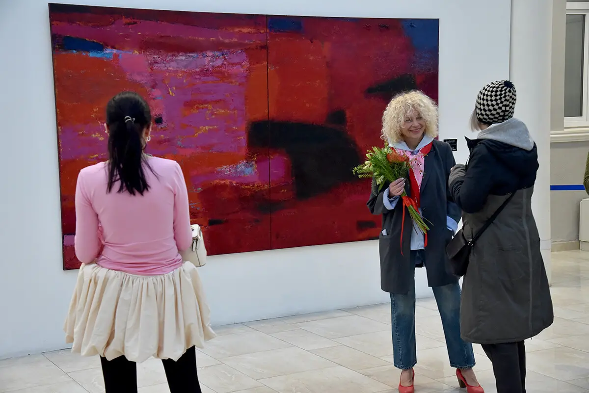 У Музеї Шевченка в Уиєві відкрилася виставка підсумків 30-річної роботи художників Бевзи, Лебединця та Литвиненка 15