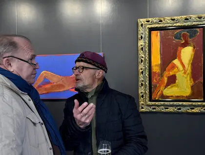 Виставка Анатолія Криволапа - основний акцент це ранні роботи 1990-х років 9