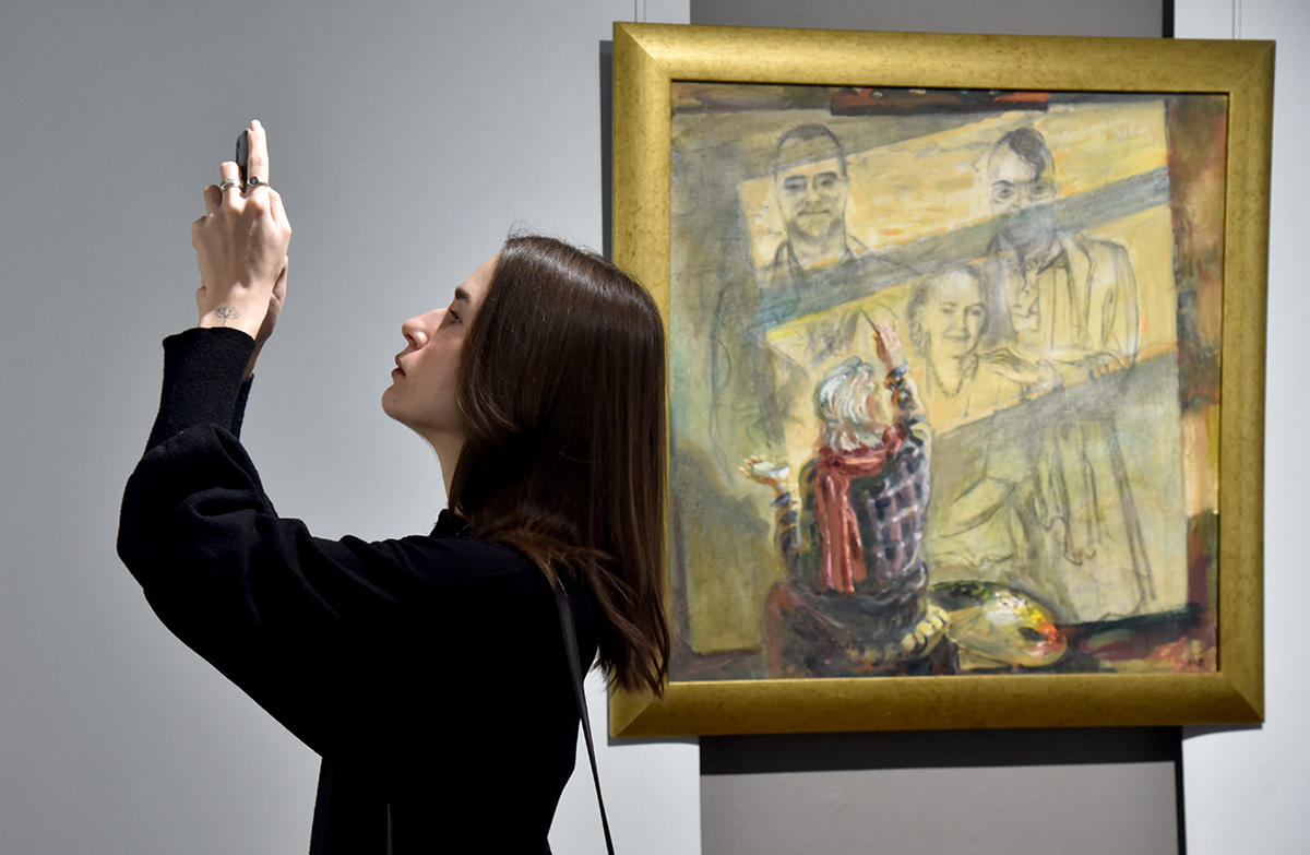 Виставка Андрій Чебикін Майстер і майстерня - подія до 80-річчя митця - фото 33