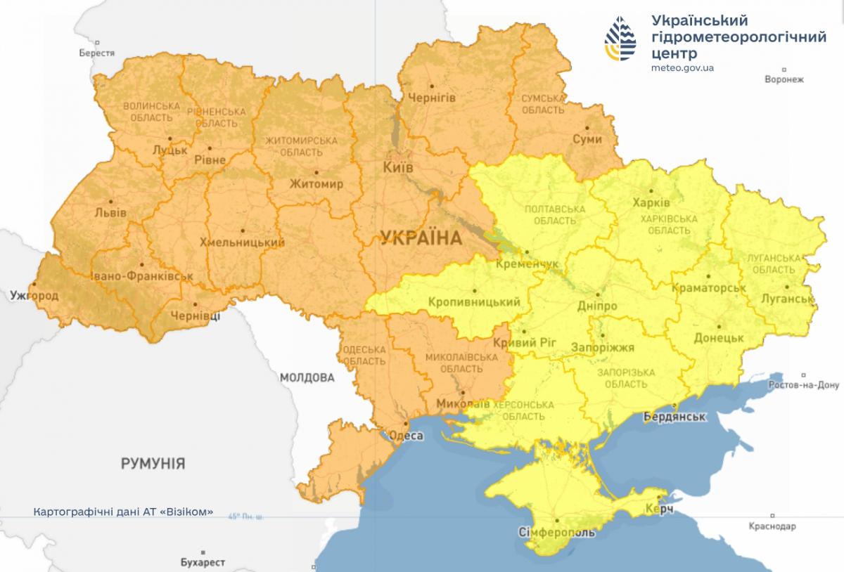 Заморозки атакують Україну ще не одну ніч: синоптики попереджають про небезпеку (карта)