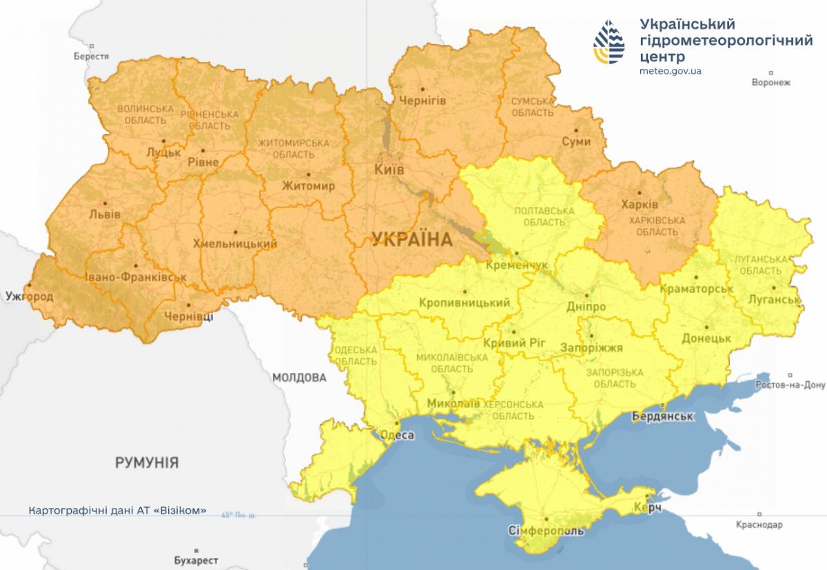 Заморозки атакують Україну ще не одну ніч: синоптики попереджають про небезпеку (карта)