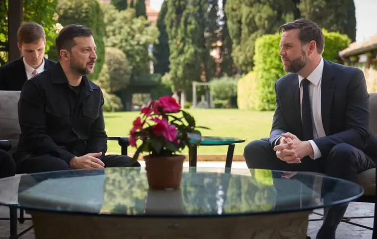 Зеленський прокоментував висловлювання Венса щодо можливих торгів територією. 1