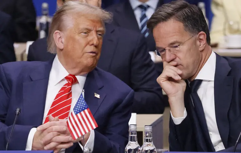 Зустріч Дональда Трампа з Марком Рютте - чи вдасться зберегти НАТО? Зустріч Дональда Трампа з Марком Рютте - чи вдасться зберегти НАТО? 1