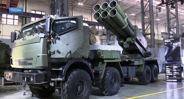 Армия РФ начала получать РСЗО «Сарма», которая является аналогом HIMARS Армія Російської Федерації почала отримувати реактивні системи залпового вогню «Сарма», що є аналогом HIMARS. 1