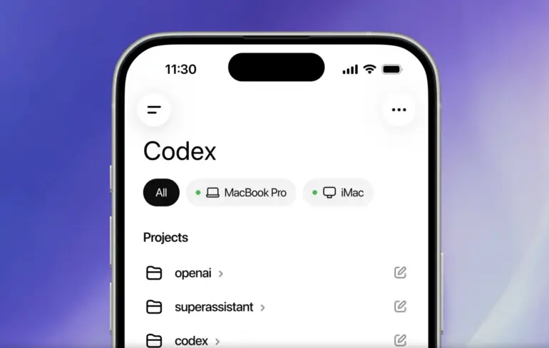Codex став доступним у мобільному додатку ChatGPT - OpenAI перенесла штучний інтелект для програмістів на смартфони. 1