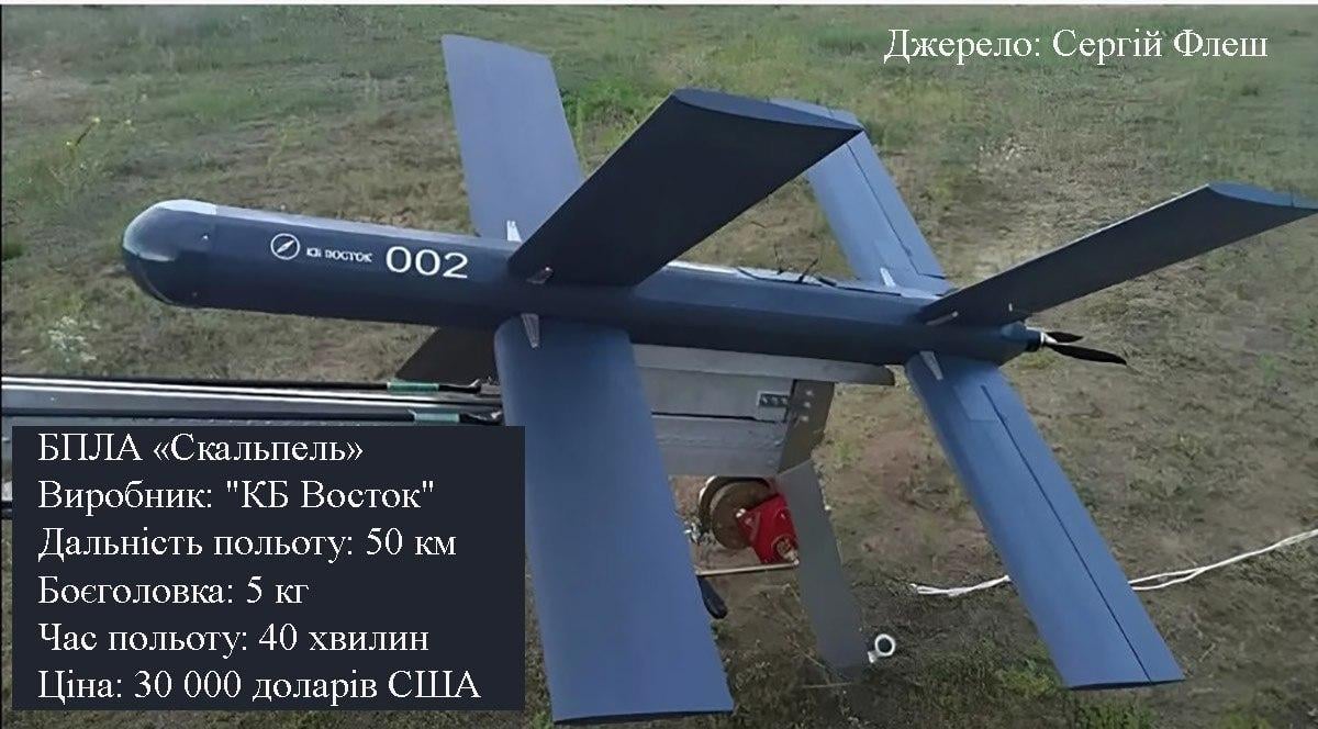 Флеш назвав найдорожчі тактичні дрони в арсеналі російських окупантів