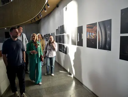 Фотовиставка в Українському Домі - відкрилася експозиція Архітектура взаємин про сприйняття простору - фото 10