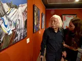 Іван Марчук відвідав свою ювілейну виставку в Музеї історії Києва 16