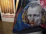 Іван Марчук відвідав свою ювілейну виставку в Музеї історії Києва 17