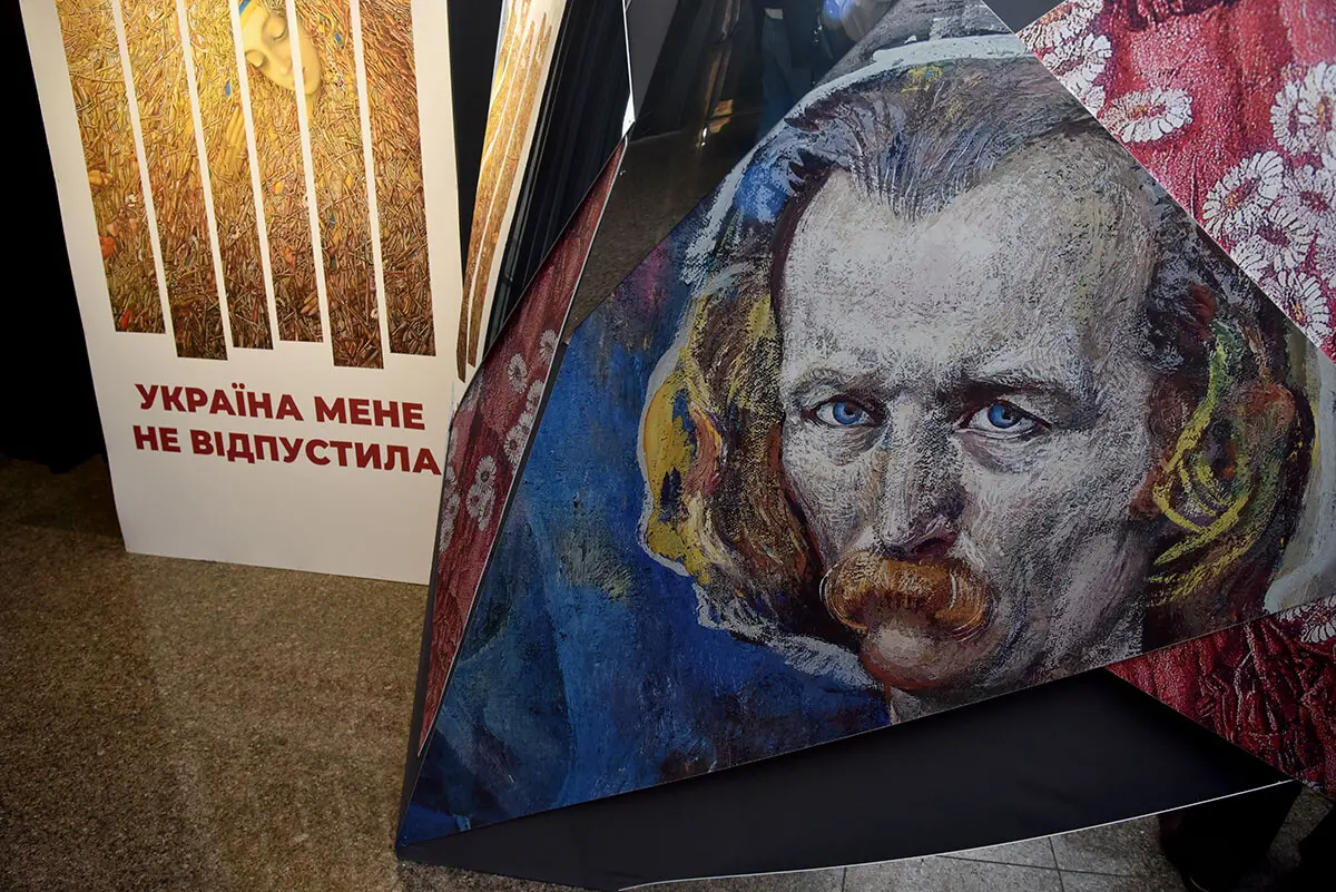 Іван Марчук відвідав свою ювілейну виставку в Музеї історії Києва 4