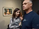 Картини з Херсона, які дивом не вкрали окупанти, виставили у Києві 23