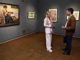 Картини з Херсона, які дивом не вкрали окупанти, виставили у Києві 17