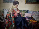 Картини з Херсона, які дивом не вкрали окупанти, виставили у Києві 21