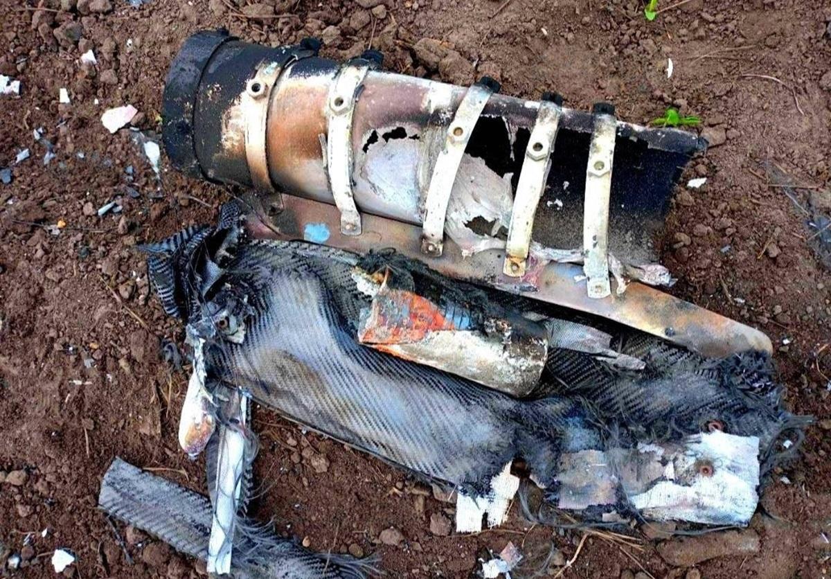 У ході недавньої масштабної атаки Росія використала безпілотники, оснащені касетними боєприпасами (фото). 2 Під час минулої масованої атаки Росія запустила дрони з касетними зарядами (фото)