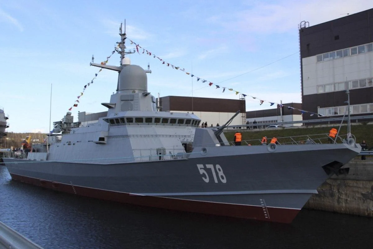 Російський флот отримав новий ракетний корабель, який може нести "Калібри" (фото)