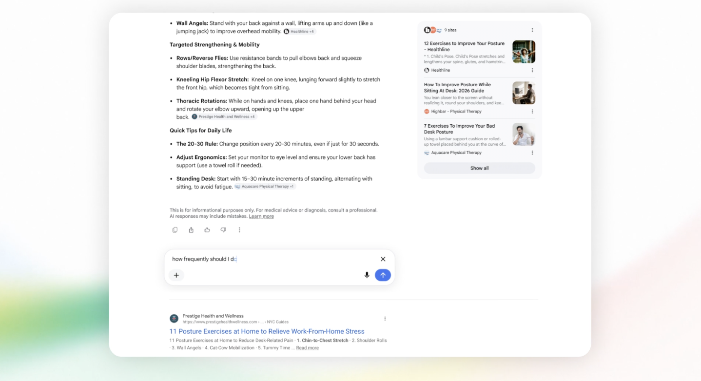 У пошуковій системі Google з'явилися нові функції, що включають агентів штучного інтелекту, призначених для здійснення покупок та бронювань. У пошуковій системі Google з'явилися нові функції, що включають агентів штучного інтелекту, призначених для здійснення покупок та бронювань. 2