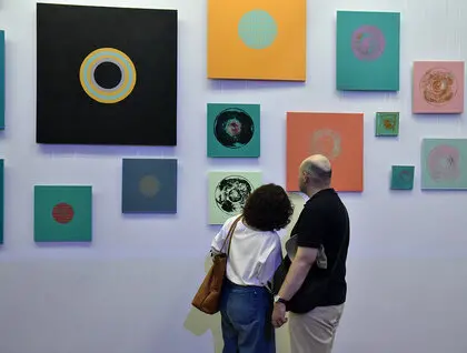 Виставка Disco Art у NAMU - Національний художній музей презентував синергію живопису та звуку - фото 1