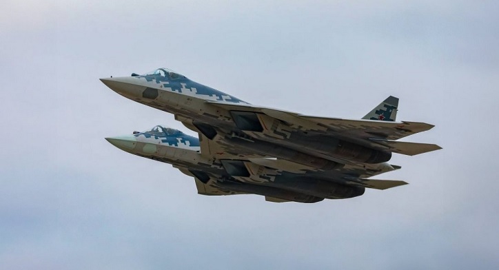 ВСУ во второй раз поразили новейший истребитель Су-57 Збройні сили України вдруге вразили новітній винищувач Су-57. 1