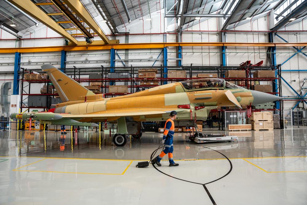 Airbus показав перший з 20 Eurofighter Tranche 4, виготовлений для Іспанії