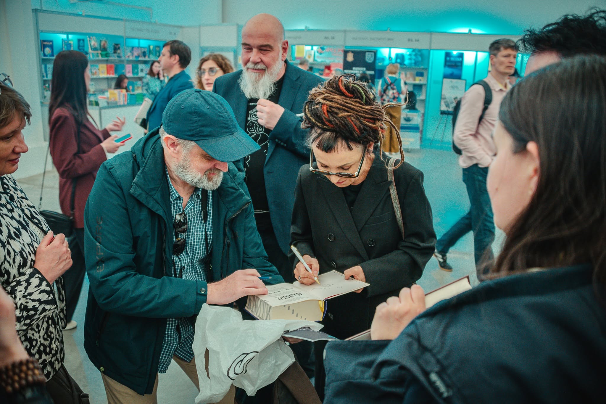Книжковий арсенал - виступ нобелівської лауреартки Ольги Токарчук у Києві 2