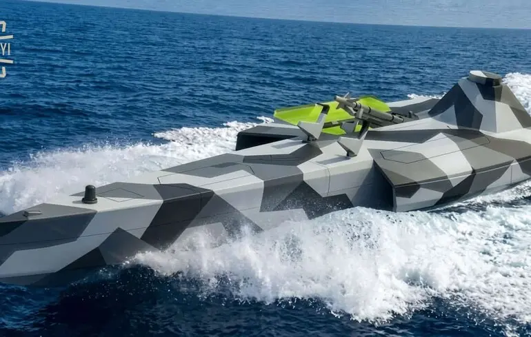 Новий український морський безпілотник здатний здійснювати операції проти дронів-камікадзе та літаків. Новий український морський безпілотник здатний здійснювати операції проти дронів-камікадзе та літаків. 1