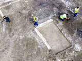 Під Римом розкопали віллу I століття - грабіжники вивели вчених на унікальні мозаїки та статую бога - фото 3