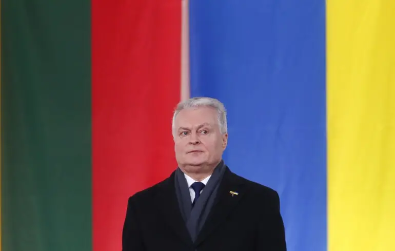Президент Литви Гітанас Науседа висловив свою позицію щодо мирних переговорів з Росією. Президент Литви Гітанас Науседа висловив свою позицію щодо мирних переговорів з Росією. 1