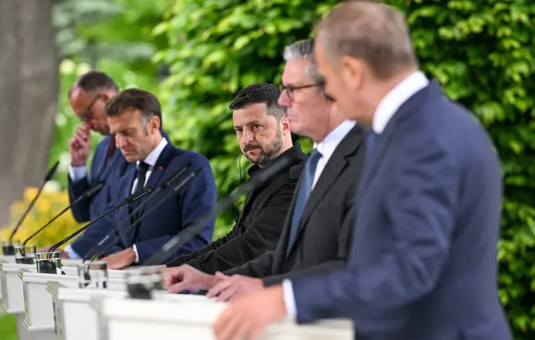 Президент України Володимир Зеленський проведе зустріч з європейськими лідерами для обговорення питань мирного врегулювання. 1