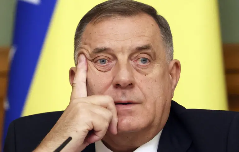Проросійський Додік висловив похвалу на адресу Путіна. 1