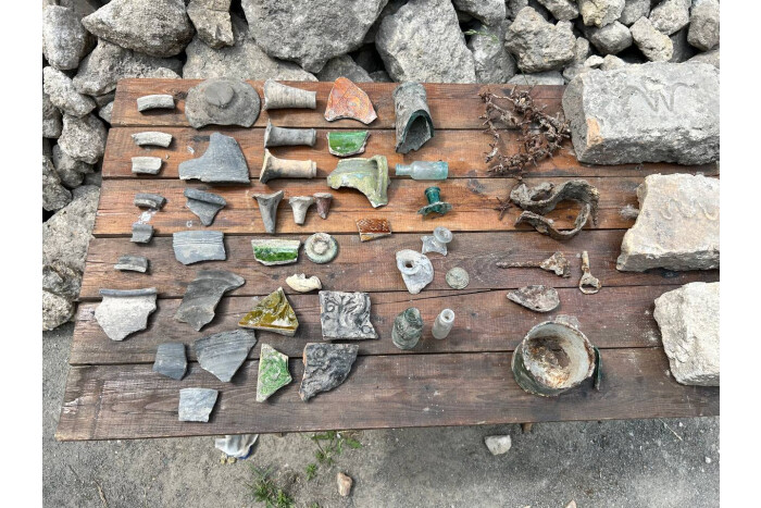 Розкопки Окольного замку - археологи відкопали засипану 300 років тому вежу поруч із бастіоном Чорторийських - фото 5