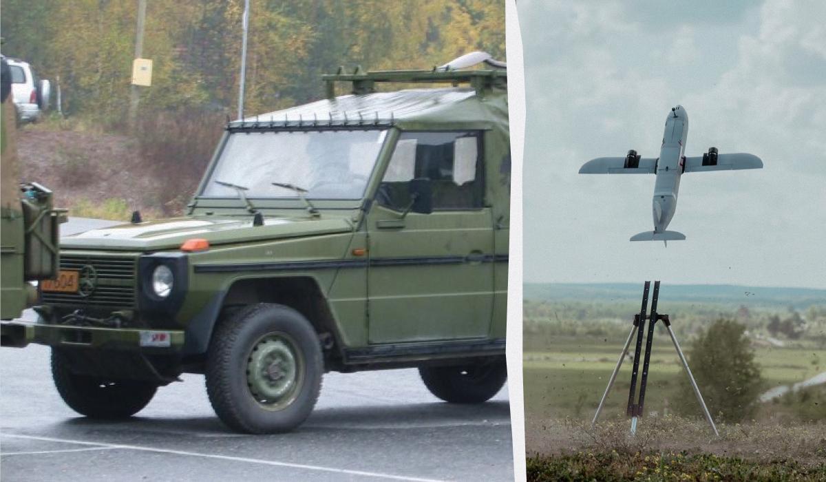 У позашляховиках Mercedes буде реалізовано дрони-перехоплювачі Tytan, які вже зарекомендували себе в Україні. 1 У позашляховики Mercedes інтегрують перевірені в Україні дрони-перехоплювачі Tytan