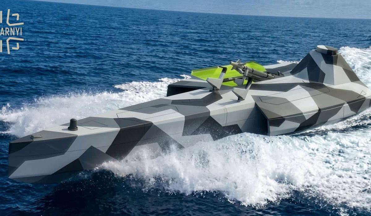 Україна розробила морський дрон-РЕБ, оснащений ракетами проти авіації РФ